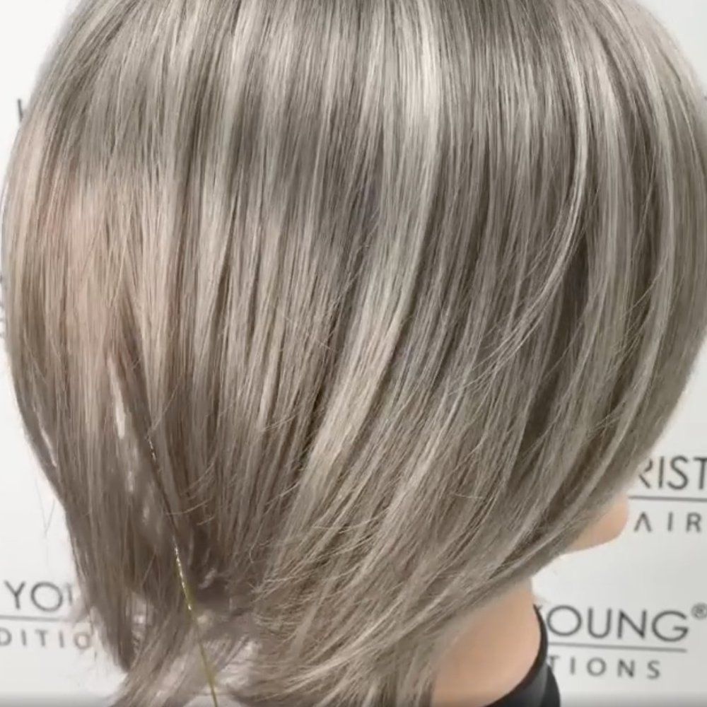 TOP NOTCH Jon Renau Topper Color SilverGray 56/51